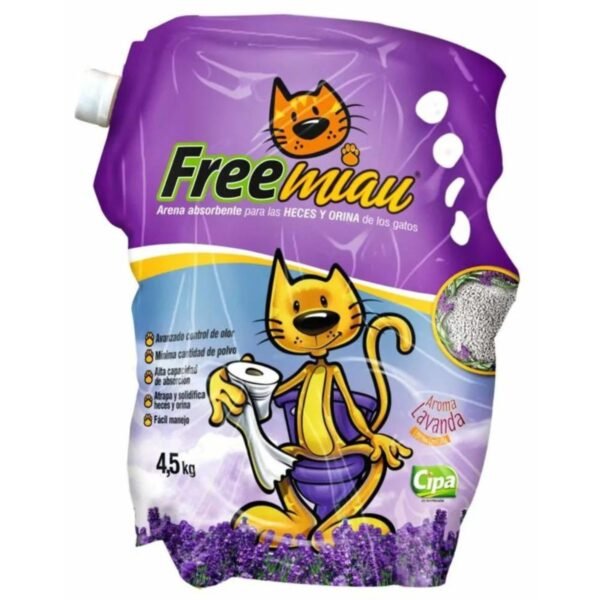Arena para Gatos Freemiau Lavanda - Imagen 1