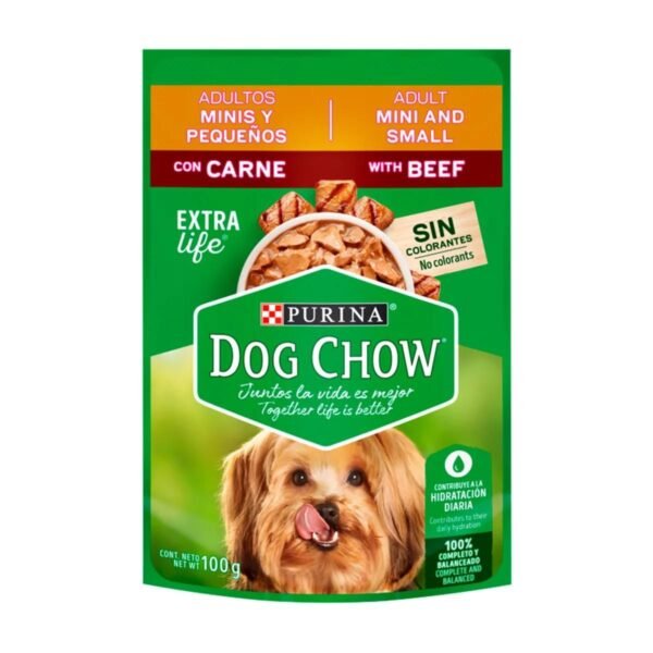Dog Chow Adulto Minis y Pequeños 100 gr - Imagen 3