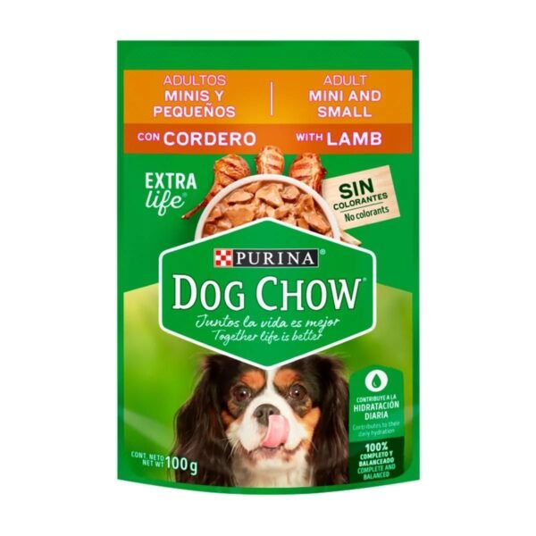 Dog Chow Adulto Minis y Pequeños 100 gr - Imagen 1