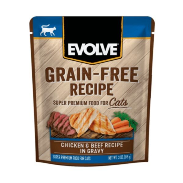 Comida Húmeda para Gato Evolve Grain Free 85gr - Imagen 4