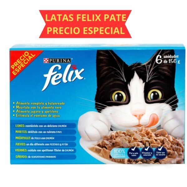 Latas Felix Paté 156g - Precio Especial - Imagen 1